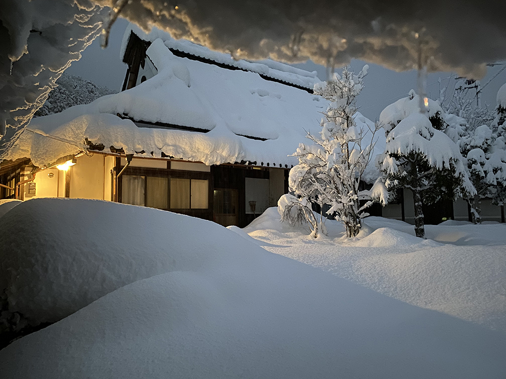 冬-雪の田舎宿